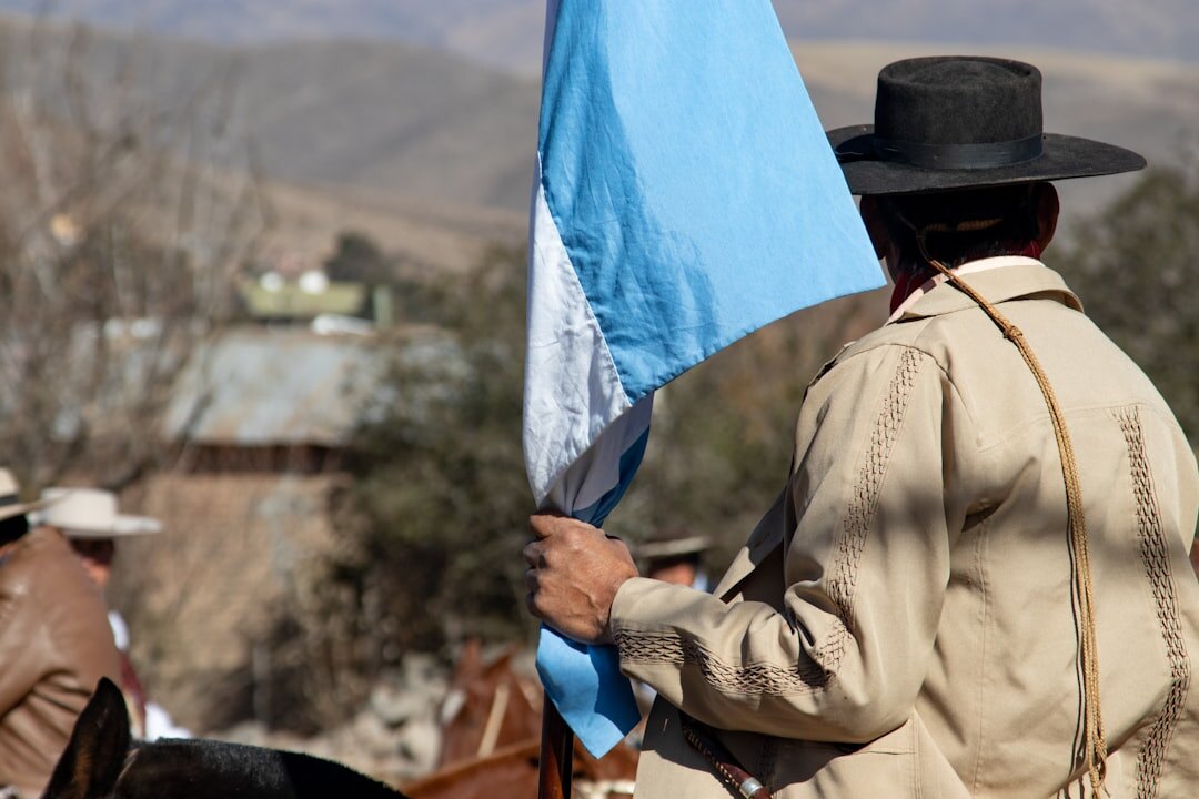 argentine gaucho on horse